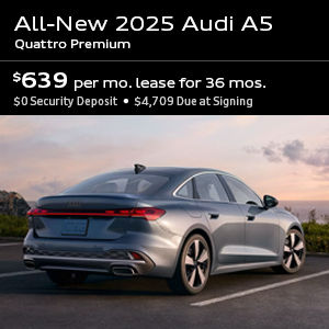 All-New Audi A5 Promotional Offer